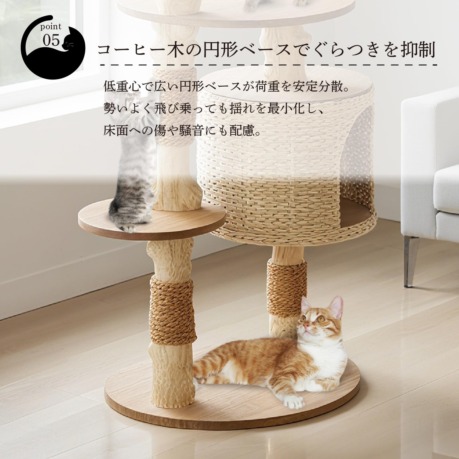 Amazon | ハリーバーカー Harry Barker【天然コーヒー木使用】キャット